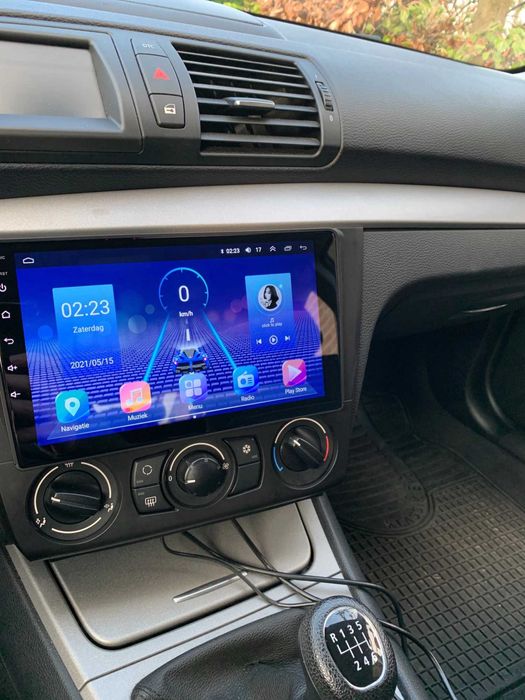 (NOVO) Rádio 2DIN 9" • BMW Serie 1 (E81 E82 E87 E88) • Android 4+64GB