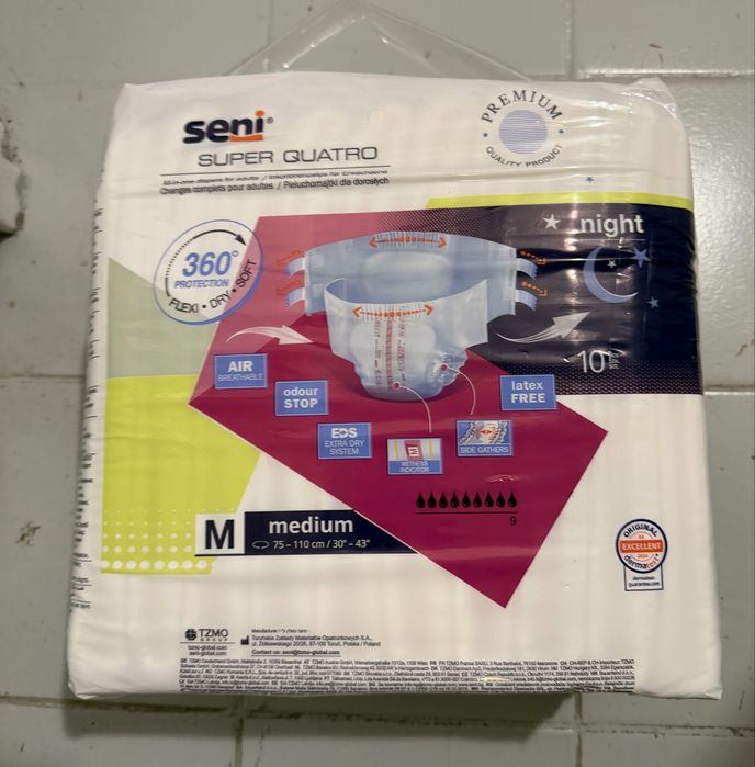 Seni Super Quatro M 10szt NOWE