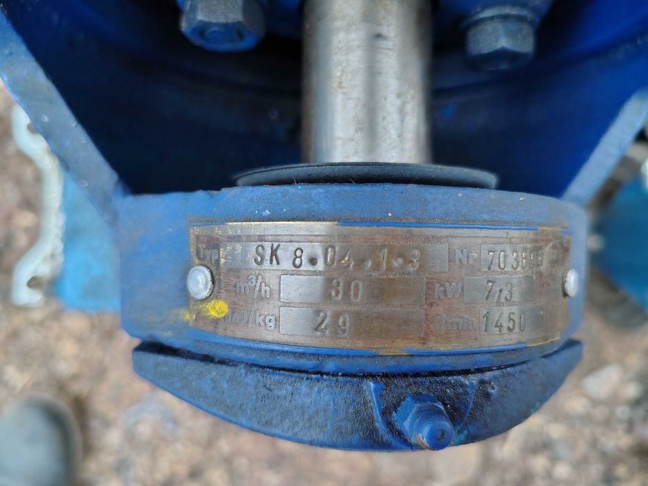 Pompa hydroforowa SK 8.04.1.3 z silnikiem 7,3 kW