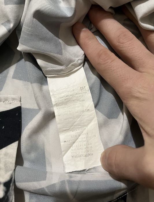 Maison Margiela Polaroid shirt ss16