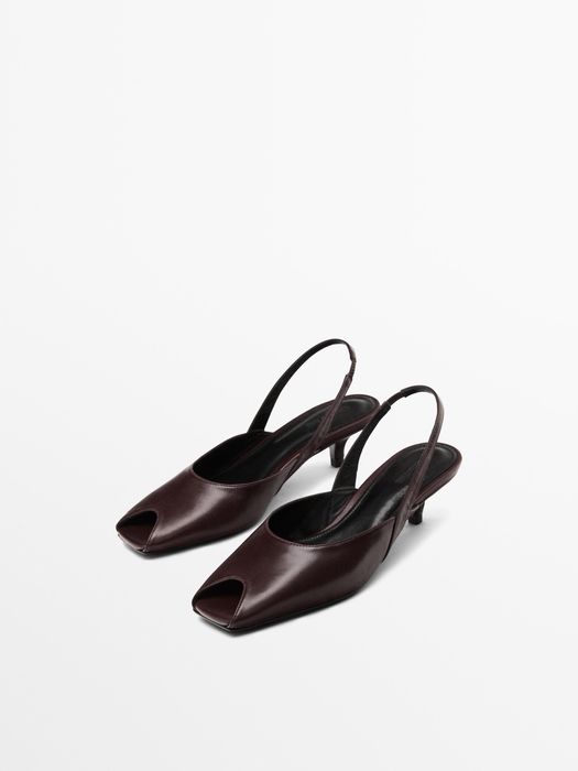 Туфлі Massimo Dutti з відкритим носком, розмір, 36,37,38 ціна 3600 грн