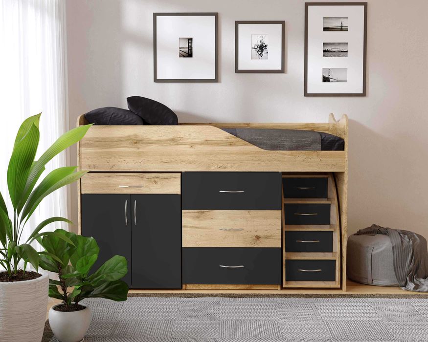 Ліжко чердак бедрум + комод + шафка стіл кровать горище 180х80см