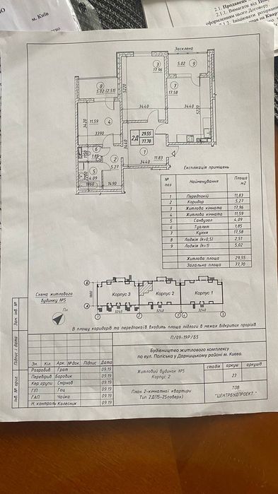 Продаж 2 кімнатна квартира, від забудовника, з ремонтом,