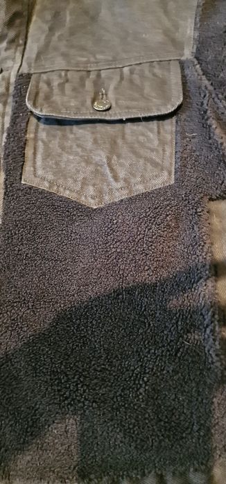 Katana męska z kożuszkiem TopMan ocieplana