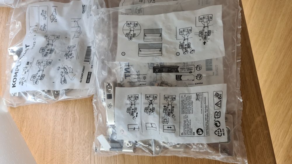 Zawiasy IKEA PAX 6szt lub więcej