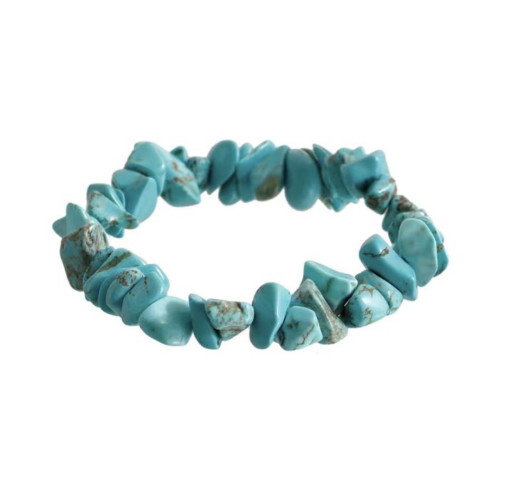 Bransoletka kamienie naturalne turkus