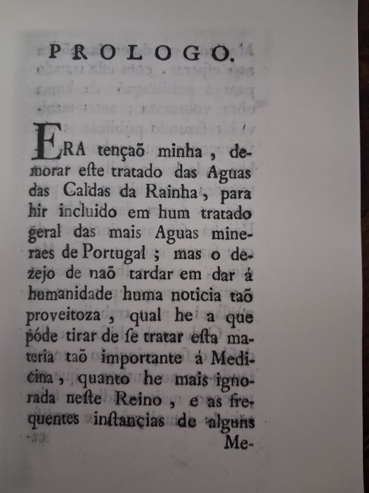 Tratado médico das águas (raríssimo)