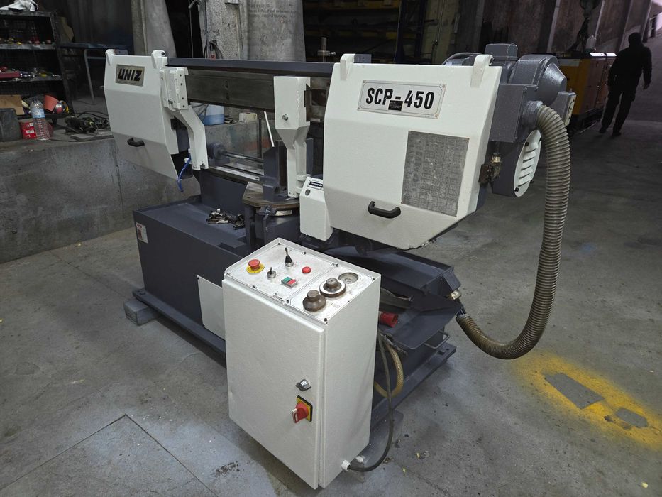 Serrote corte ferro 450x300mm com prensa hidráulica