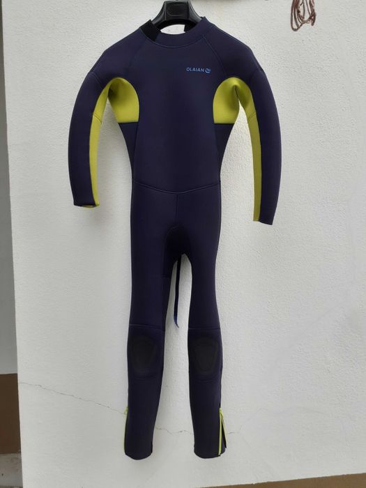 Fato Surf Neoprene Criança Olaian 100 4/3mm (Tam. 14 Anos)