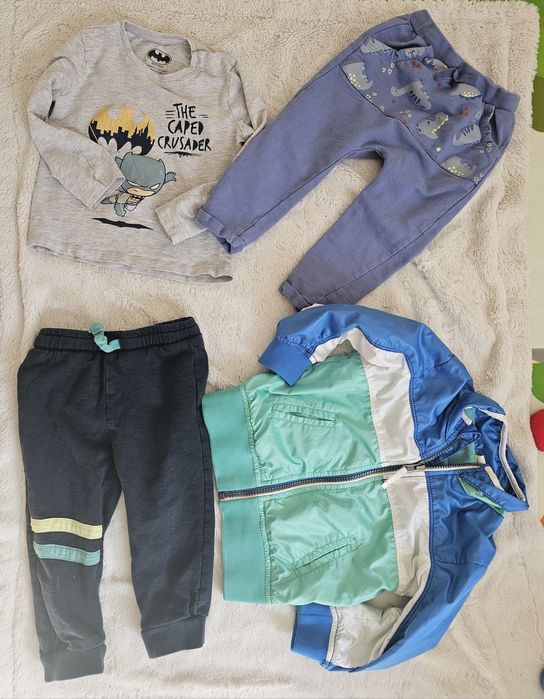 Zestaw wiosenny paka na chlopca 80-86