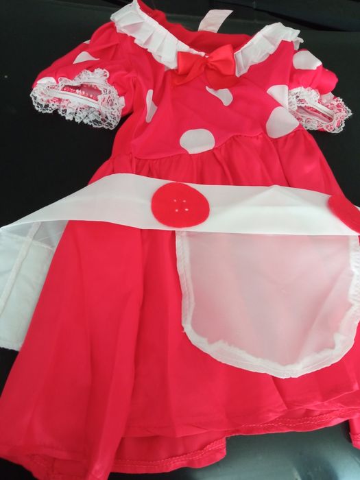 Fato carnaval criança Minnie