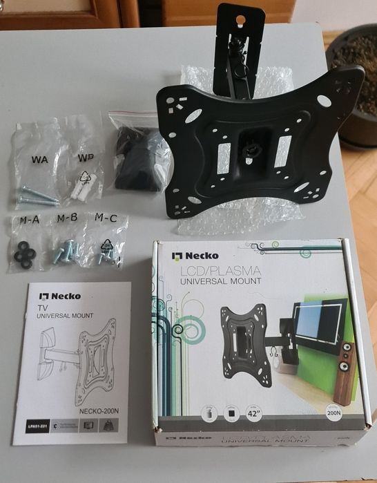 Uchwyt do tv LCD/Płaska max 42"
