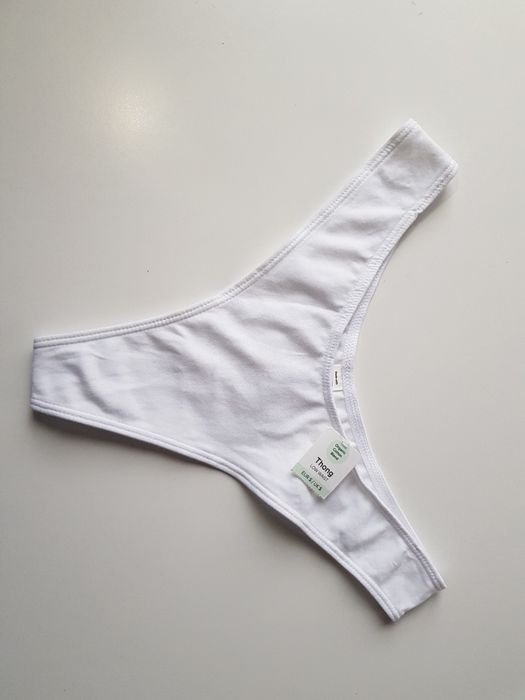 Lindex nowe bawełniane stringi S