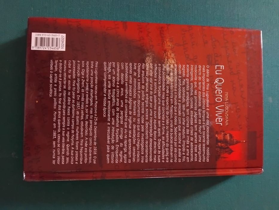 Livro “Eu Quero Viver”