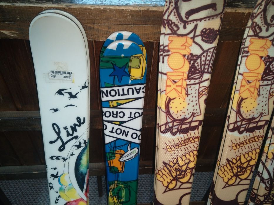 Нові лижі в користуванні небули