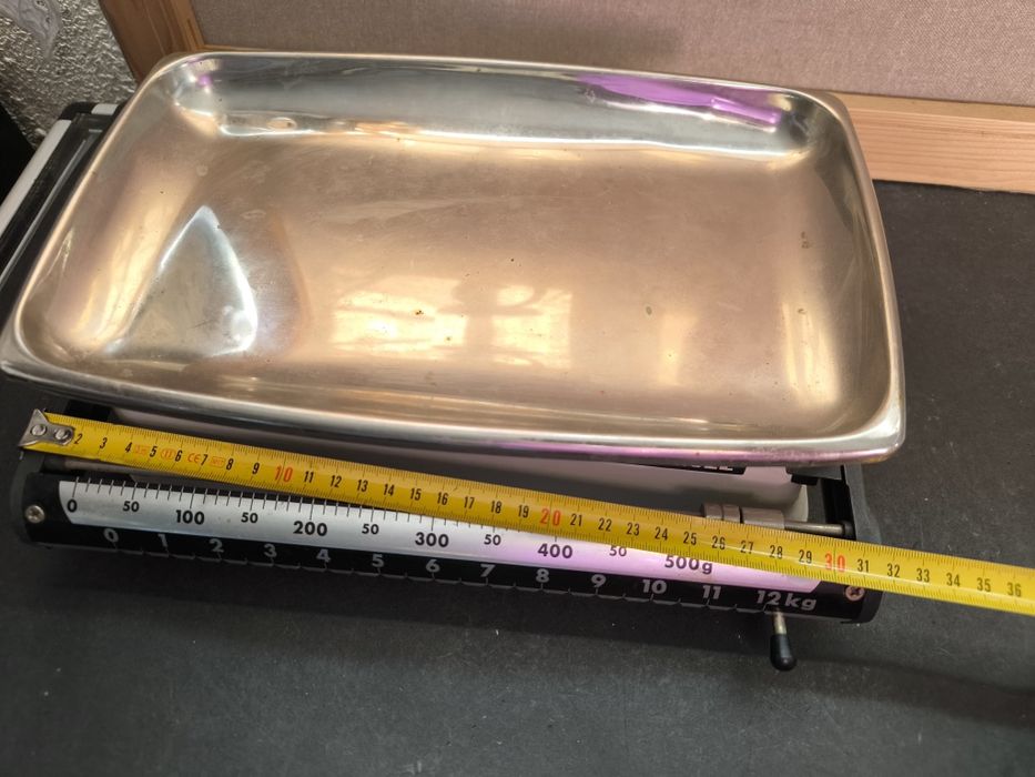 Balança SOEHNLE 12kg
Balança mecânica SOEHNLE com prato em aço inoxidá