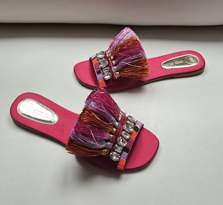 River Island klapki roz 42