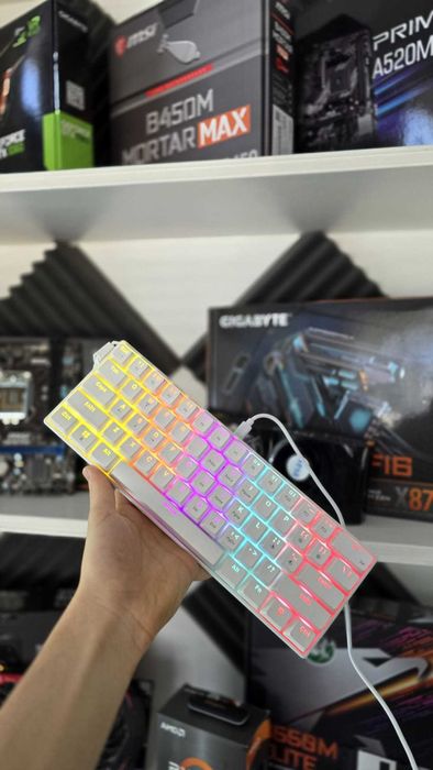 Ajazz NK61 Teclado mecânico 60% - Várias cores [Garantia]