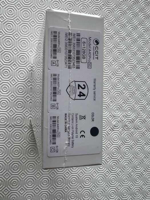 Smartphone CCIT A40 PRO 5G