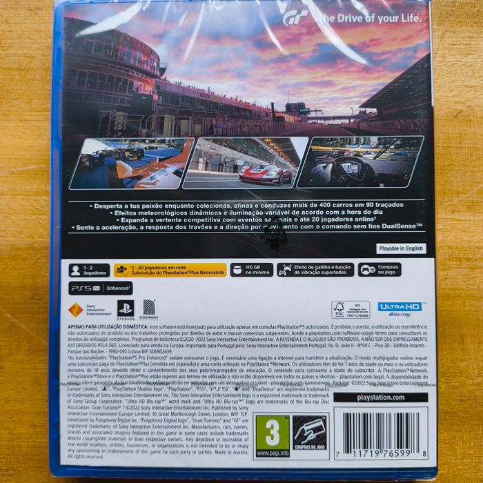 Gran Turismo 7 PS5 selado