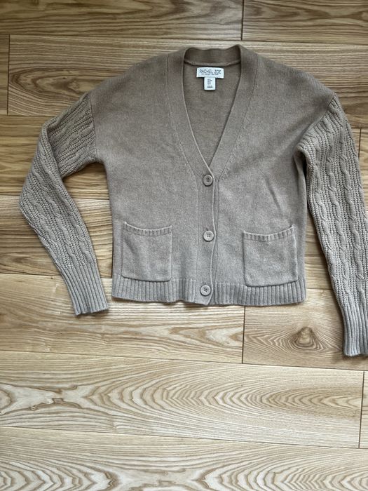 Sweter beżowy kamel firmy Rachel Zoe rozm. M