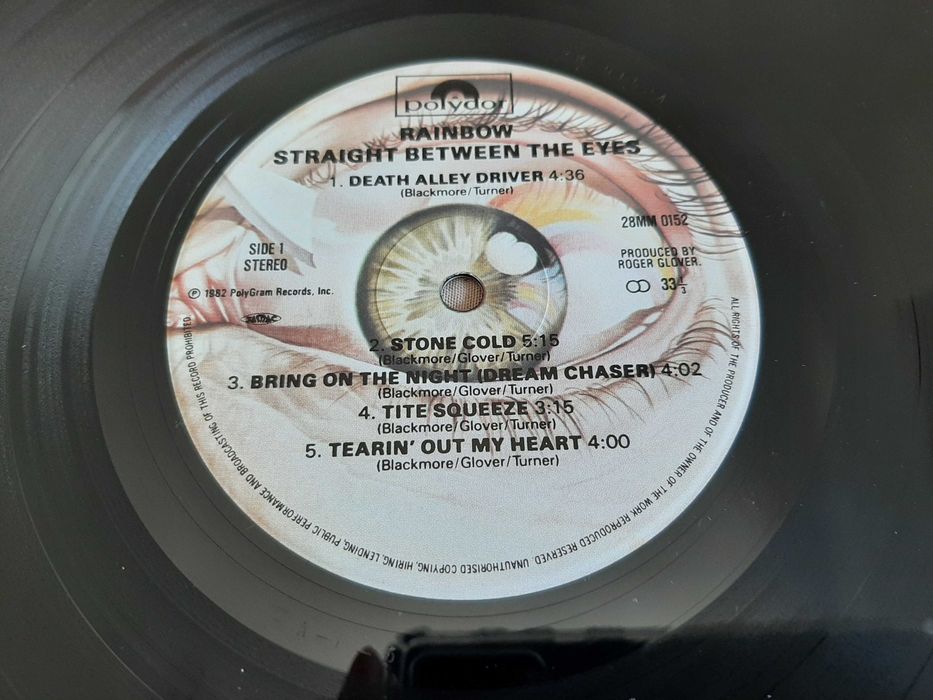 Rainbow - Straight Between The Eyes - Japão - Vinil LP