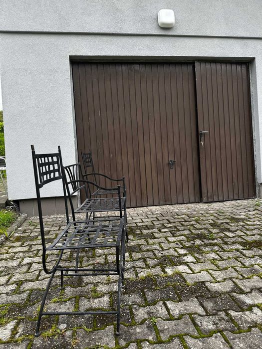Krzesło metalowe