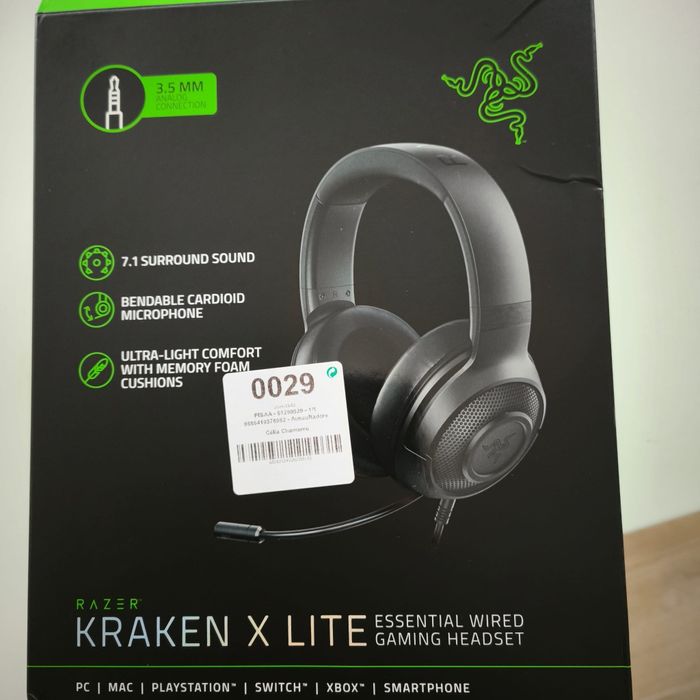 Fones Razer Kraken X Lite