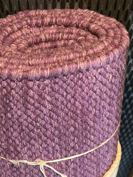 Tapete de yoga yogasana Mysore rug orgânico grosso
