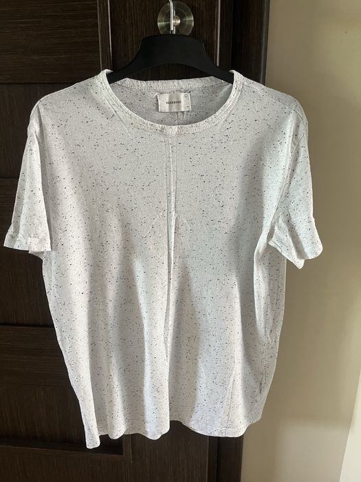 biały t-shirt Reserved