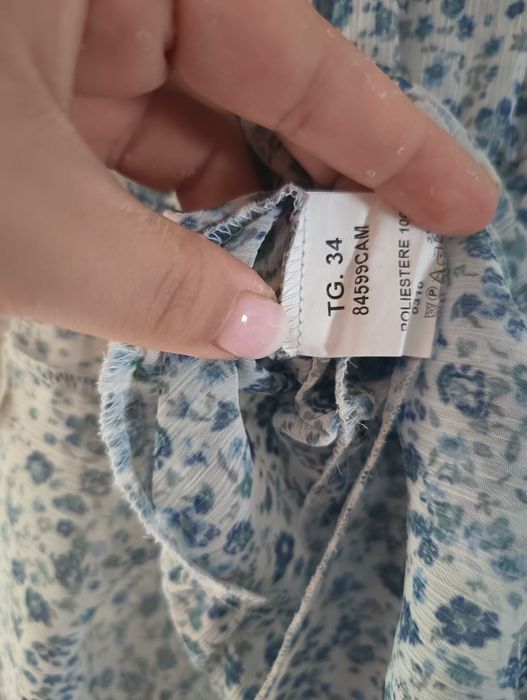 Bluzka damska mgiełka XS