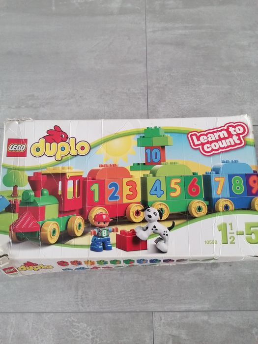 Lego duplo lokomotywa