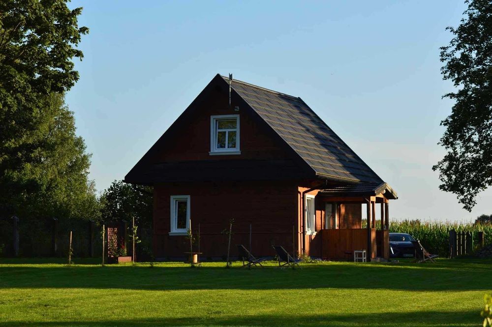 Domek na Podlasiu Dom w lesie Na wsi, Jacuzzi, Balia Brzozowy Zakątek
