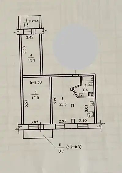 Продам 3-комнатную квартиру. Правый берег, Соборный район, ж/м Победа-3. Купить квартиру