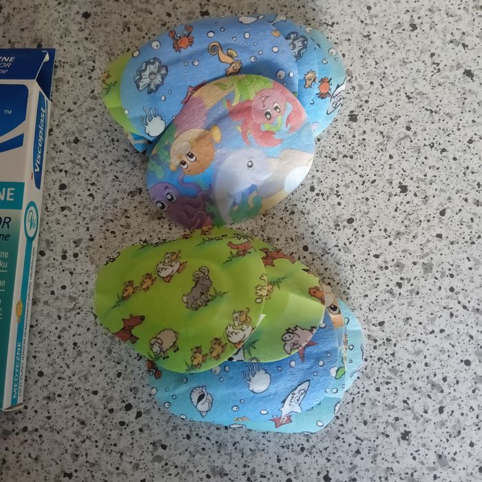 Plastry na oko Opti-plast Junior