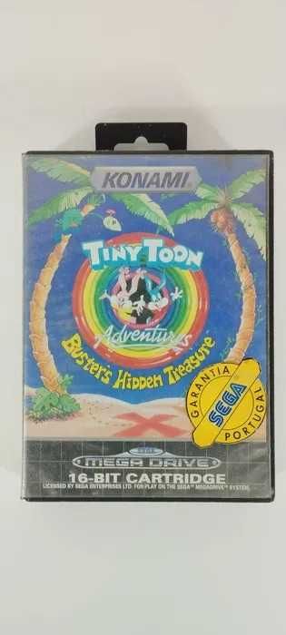 Jogo Tiny Toon Adventures Mega Drive (Buster's Hidden Treasure)