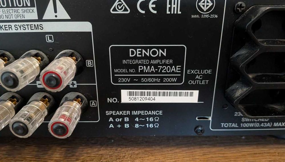 Zestaw głośniki Melodika BL30 + wzmacniacz Denon PMA-720AE