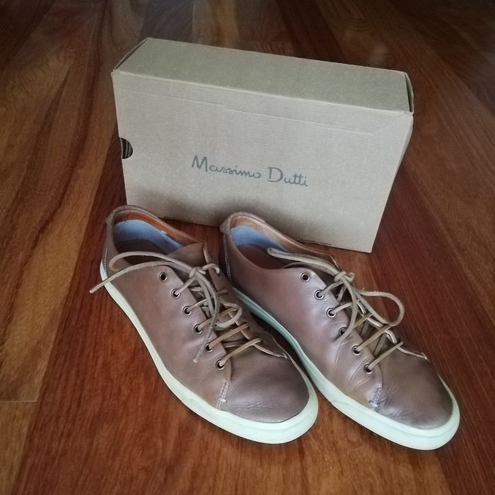Sapatilhas de pele Massimo Dutti, modelo Bamba Sport Cuero