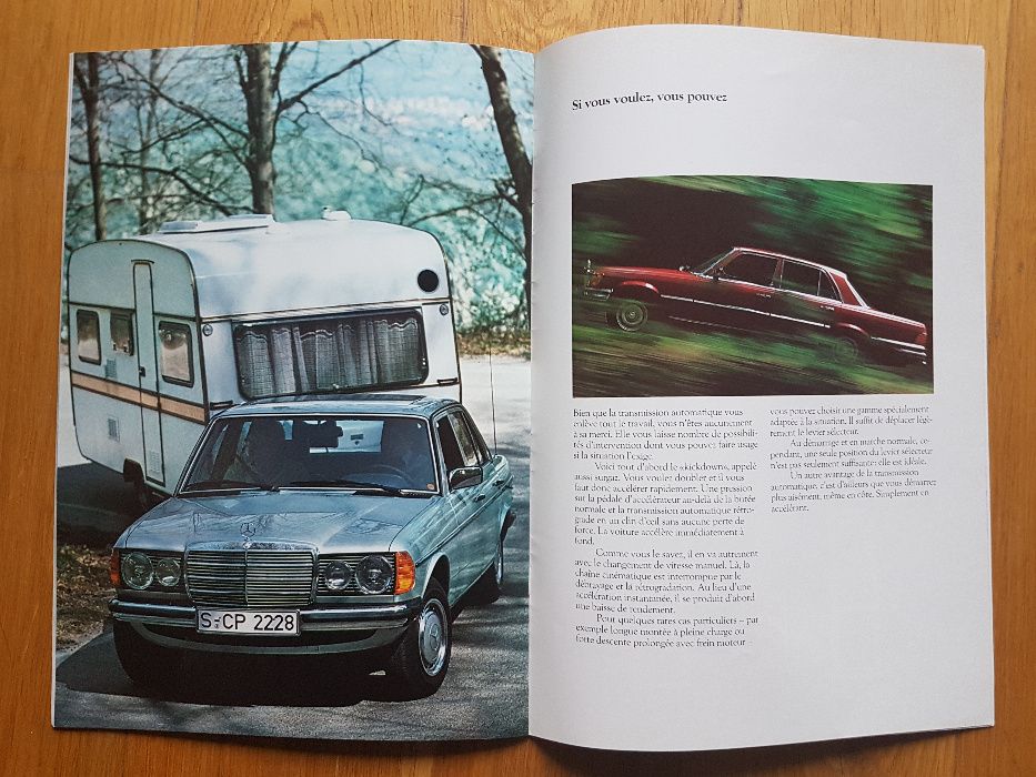 MERCEDES automatic, język francuski rok 1978