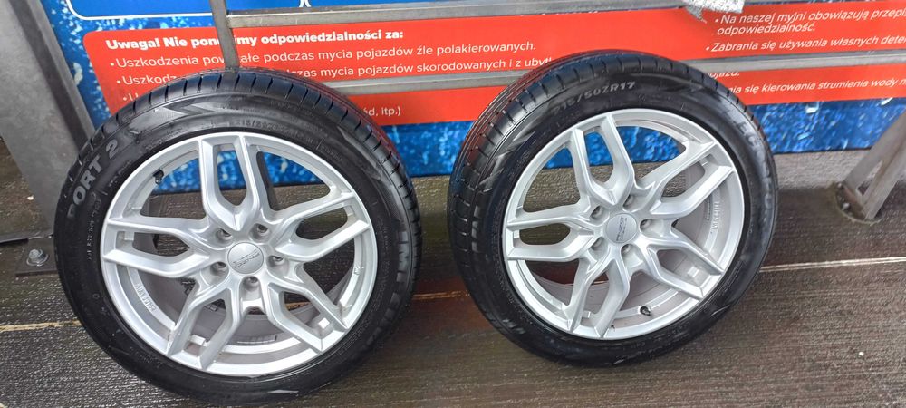 Sprzedam opony z felgami ford 17