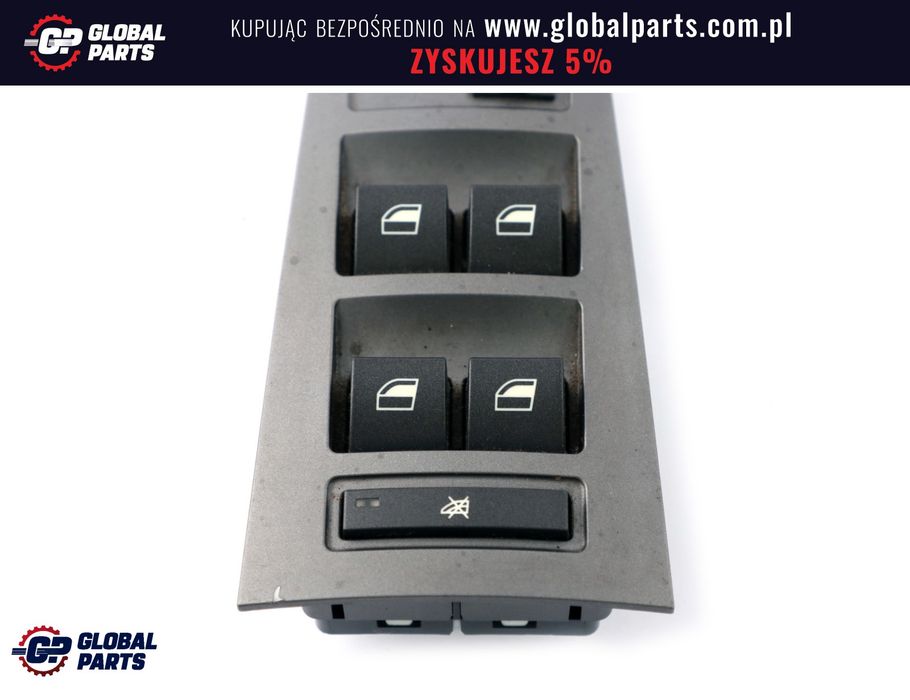 BMW E65 E66 Przełącznik Regulacji Szyb Lusterek Kierowcy
