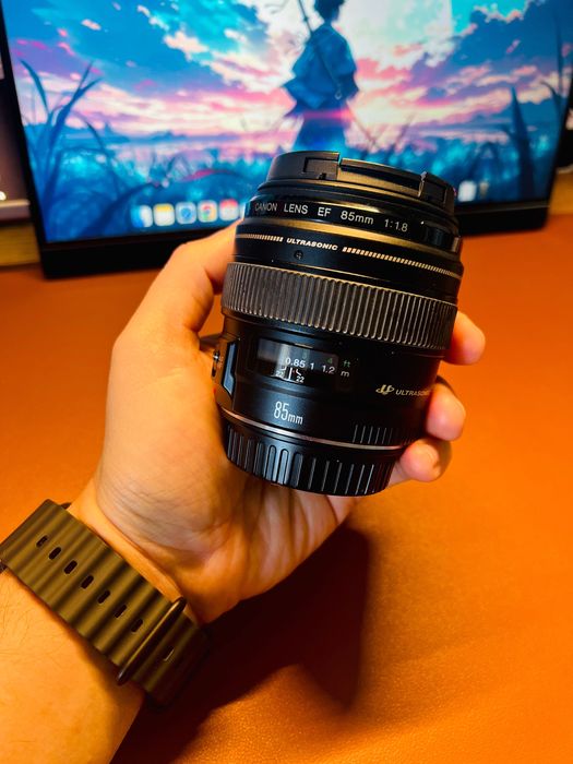 Canon 85mm 1.8 (como nova)
