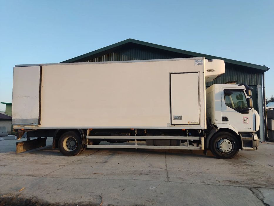 Renault DXI 270 koni, chłodnia, 18 dmc ,agregat , długość 7.2  15 palet  Carrier 950mt AdBlue , euro 5