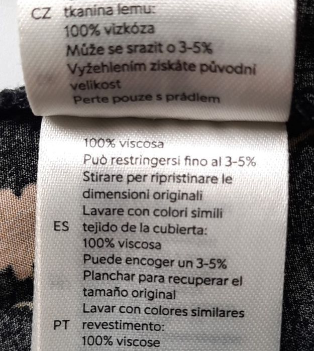 Zwiewna długa sukienka z rozcięciem * rozm. M * Lindex