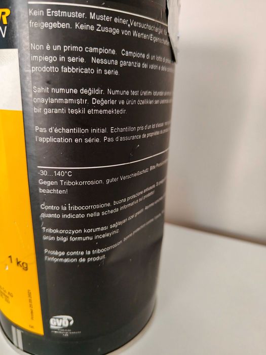 Specjalny Smar Plastyczny  MICROLUBE