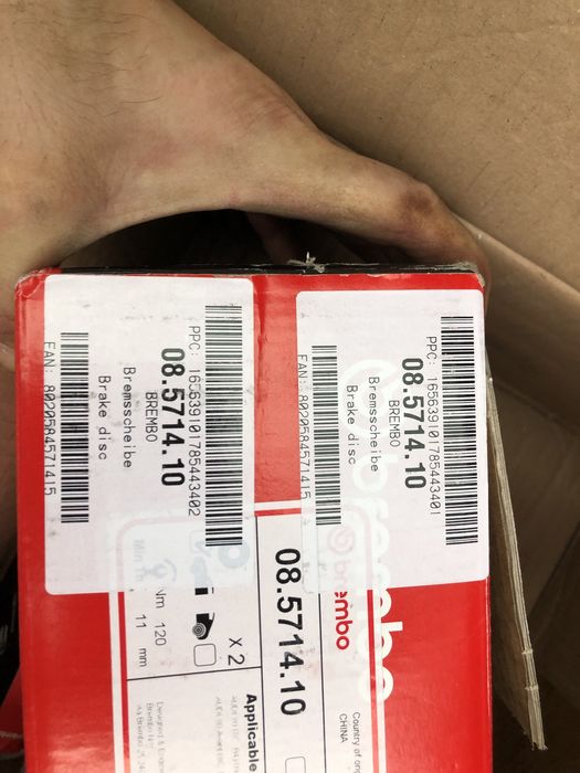 Discos brembo novos