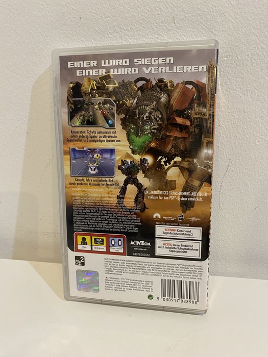Transformers Revenge Of The Fallen PSP