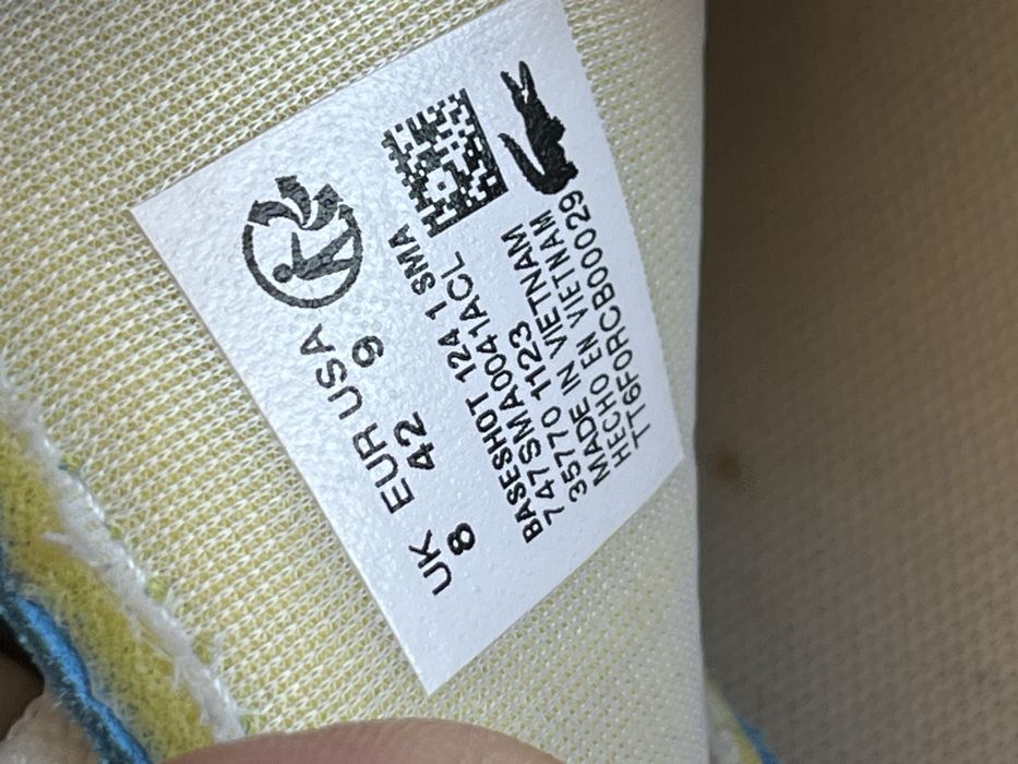 Lacoste Baseshot 124 rozmiar 42