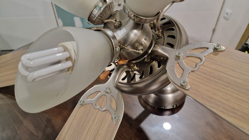 Ventoinha Teto com Iluminação