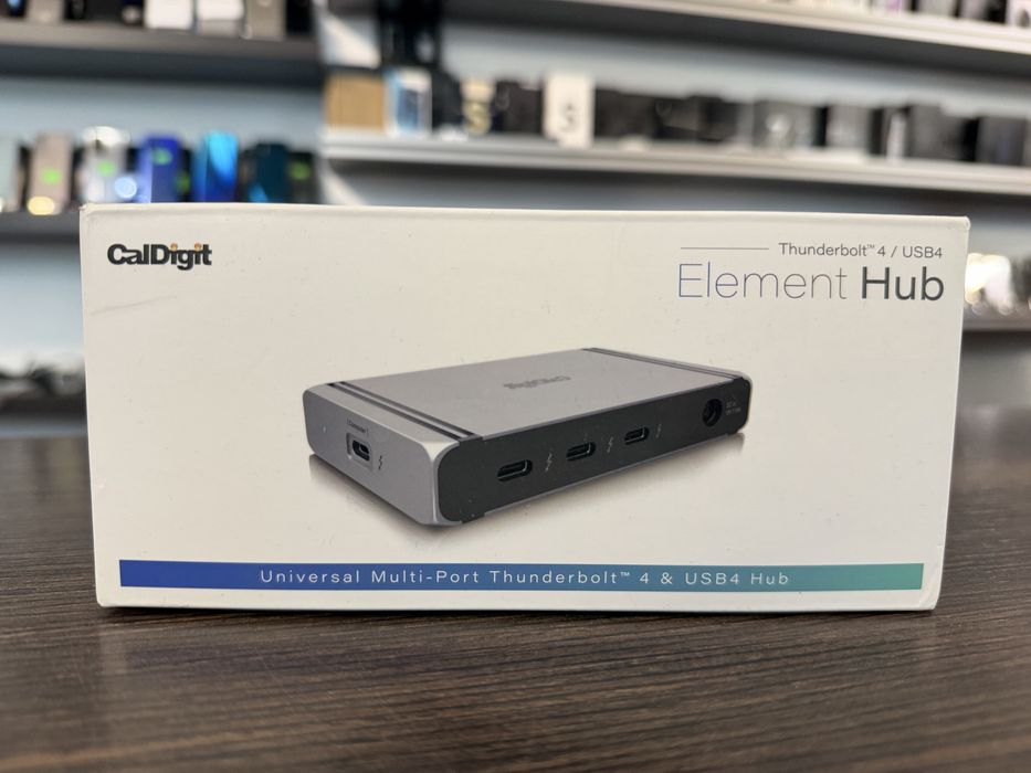 Hub łączności  CalDigit Thunderbolt 4, USB4 ELEMENT TB4-EHUB-EU Poznań